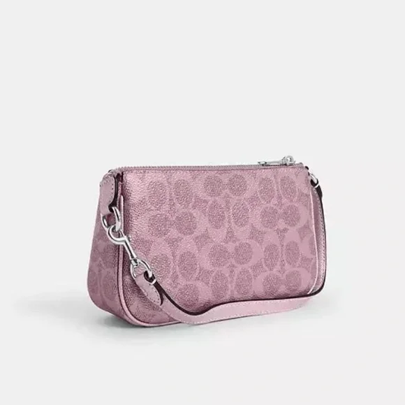 Coach Boxed Nolita 19 And Nolita Bag Charm Set CCK96 Pink/Rose Holiday - Picture 3 of 10